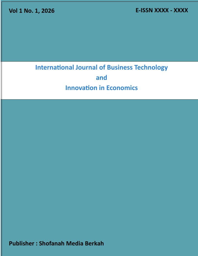 					View Vol. 1 No. 1 (2026): International Journal of Business Technology and Innovation in Economics
				