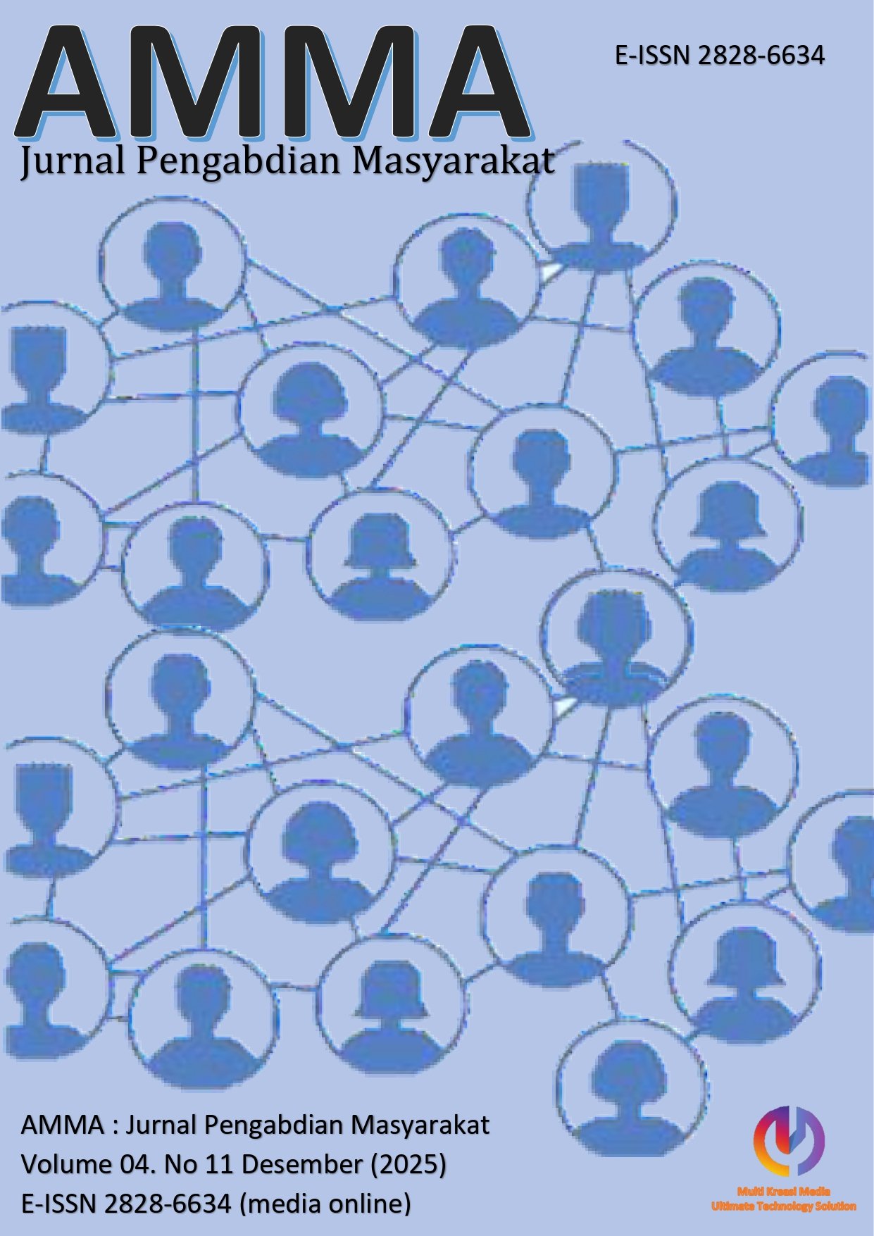 					View Vol. 4 No. 11 : Desember (2025): AMMA : Jurnal Pengabdian Masyarakat
				